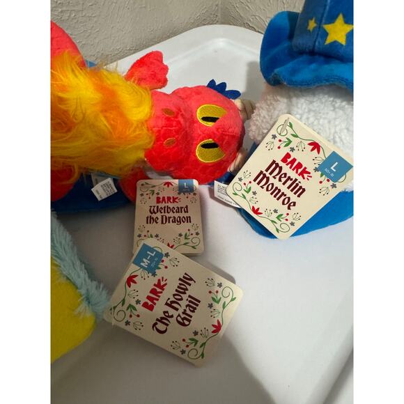 Bark Box Super Chewer Dog Toys Knights of Gnawmore Set 3 - Picture 5 of 5